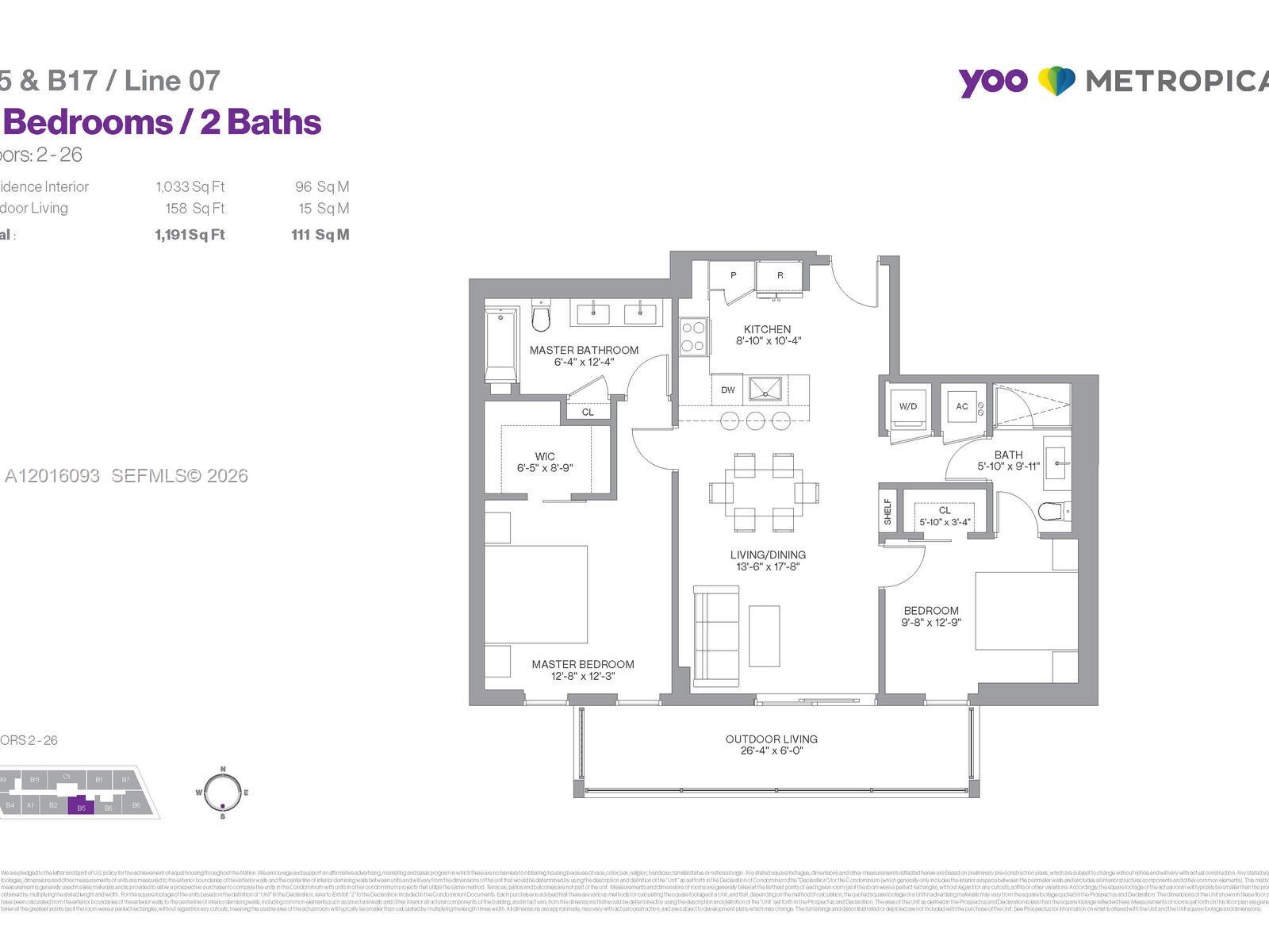 METROPICA NORTH TOWER ONE - Residential Lease