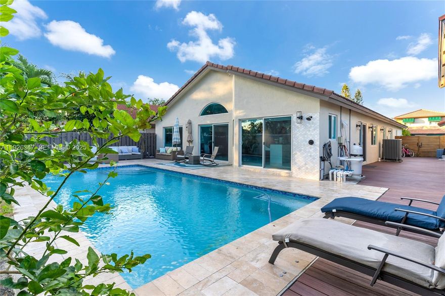 Beautiful 4-bedroom, 2-bathroom home completely renovated and ready to move in! This stunning property features brand new interiors throughout, including a fully remodeled modern kitchen and two beautifully updated bathrooms with premium finishes. Enjoy your own private oasis with a brand new swimming pool, perfect for entertaining family and friends. Located in a highly desirable area with excellent access to services, shopping, schools, and transportation. Everything is new inside, offering you a turnkey opportunity to own a like-new home in a prime location. Don't miss this rare opportunity to own a fully renovated property with all modern amenities in one of the best neighborhoods. Schedule your showing today!