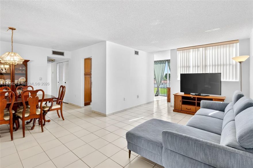 Spacious 3-bedroom and 2-bathroom  condo at Versailles Gardens Community. This home offers a great size and a bright floor plan, offering lots of natural light and a serene feel.  Amenities include a pool, basketball, and tennis courts. Prime location near FIU, Palmetto, Turnpike, Miami Airport, shops, and restaurants. This unit comes with 3 parking spaces. Additionally, the unit comes with a large storage locker and covered bicycle parking. The building has reserves and Low Down payment. A unit in the building was recently sold through FHA financing. Don’t miss this opportunity! Make it your own!