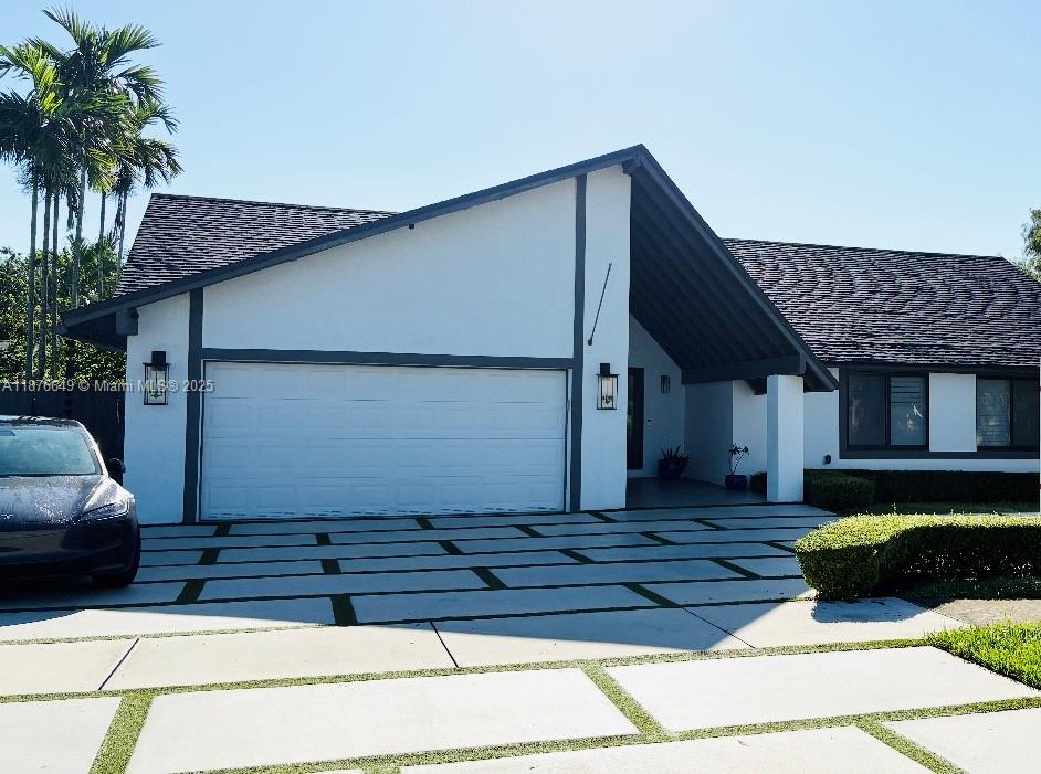 Updated & Modern 3-bedroom, 2-bath pool home in the Calusa community. This sunny residence features a new roof, and impact windows and doors, tile flooring throughout, recessed lighting, and an open-concept kitchen with quartz countertops, a marble-covered island, and stainless-steel appliances. A convenient updated garage houses the washer and dryer. Perfect for
comfortable living and entertaining. More pictures to come!