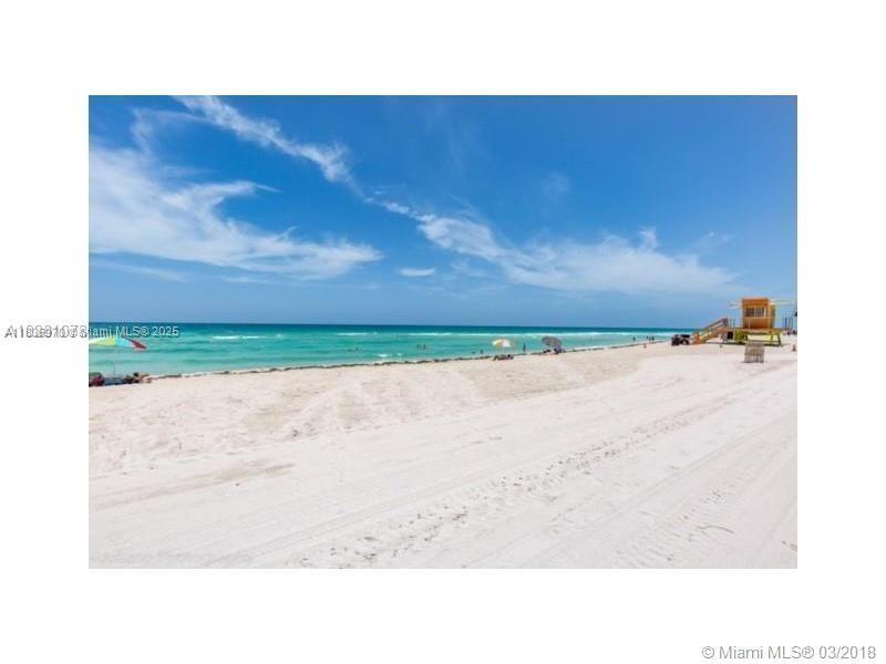 SPACIOUS OPEN FLOOR PLAN, PARTIAL OCEAN VIEW, KITCHEN WITH GRANITE COUNTER TOPS, WASHER AND DRYER IN THE UNIT, NEW PAINTING. ASSIGNED PARKING SPACE.FULL-SERVICE BUILDING WITH EXCELLENT AMENITIES, 24 HRS CONCIERGE, VALET PARKING, GYM, SAUNA. CONVENIENTLY LOCATED ON COLLINS AVENUE AT WALKING DISTANCE OF FINE RESTAURANTS AND COFFEE SHOPS, PUBLIX, ETC. EASY TO SHOW.. Direct boardwalk and beach access . The HOA includes water/sewer, basic cable, and wifi. Short-term rentals are permitted (minimum 90 days; 4 times/year). 48 Hours notice for showing