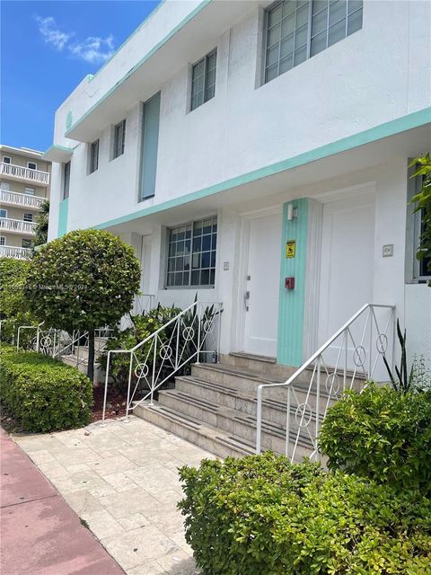 A home in Miami Beach