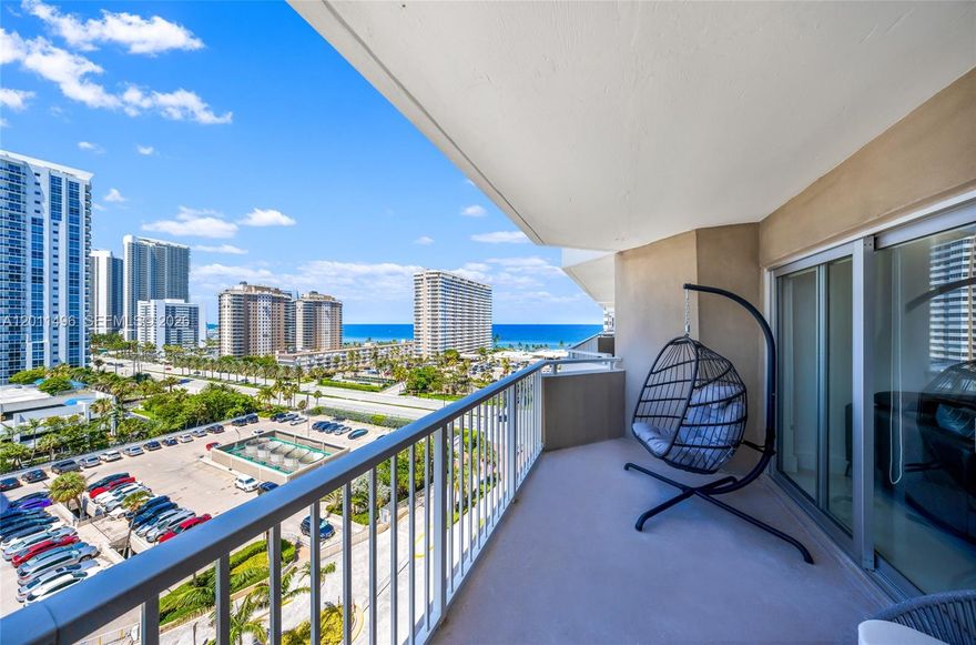 Step into LUXURY and MODERN ELEGANCE with this completely remodeled 1-bedroom + den, 2-bathroom unit in The Hemispheres – Bay South. The den can serve as a second bedroom or office, offering versatility to suit your lifestyle. This stunning home features top-of-the-line finishes, porcelain floors throughout, a spacious kitchen with a large island, and new fixtures. Enjoy Intracoastal and ocean views from the comfort of your home. Impact windows and doors provide peace of mind. The Hemispheres offers beach access, pools, tennis courts, fitness centers, on-site dining, and more. Don’t miss this exceptional opportunity!