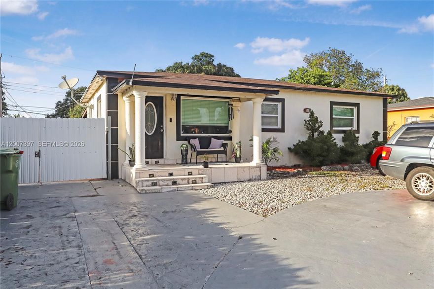 Welcome to this charming home in the heart of Hialeah! Located at 571 E 60th St, this well-maintained 3-bedroom, 1.5-bath residence offers 1,563 sq ft of comfortable living space. Perfect for families or first-time buyers, the home features a functional layout, spacious living areas, and plenty of natural light throughout.

Enjoy a generously sized lot with room to entertain, expand, or store your toys—ideal for South Florida living. Conveniently situated near major highways, shopping, dining, and top-rated schools, this property offers both comfort and accessibility.

Don’t miss the opportunity to own a solid home in one of Hialeah’s most established neighborhoods!