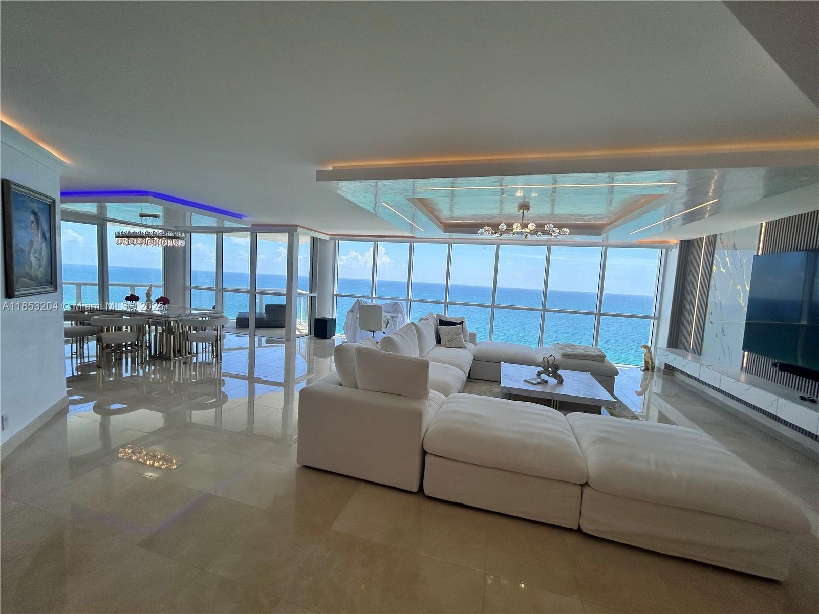 Direct Oceanfront 2BD | 2.5BA Balcony Access from Every Room. Oceania I, Sunny Isles Beach
Enjoy breathtaking ocean views from every room in this fully renovated, designer-furnished residence at Oceania I. Balcony access from each bedroom and living area offers seamless indoor-outdoor living. Features include an open-concept living/dining space, gourmet kitchen with premium appliances and marble counters, spa-inspired baths, and floor-to-ceiling windows for natural light and views.Amenities: private beach club with towel service, state-of-the-art fitness center & spa, tennis and racquetball courts, on-site restaurant with beachfront dining, and private marina slips. Prime location near Bal Harbour Shops and Aventura Mall.Min 6-month lease Furnished & move-in ready.