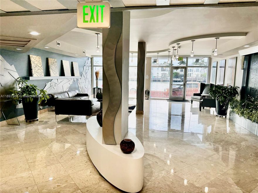 Beautiful fully furnished 1 bedroom, 2 baths condo just one block from Hollywood beach! Enjoy direct ocean views from the balcony and spacious bedroom. The unit features a renovated kitchen and bathrooms, impact windows and Balcony door, and modern finishes throughout. The building offer 24 hours security, heated pool, BBQ area, Library, Fitness area, and an unbeatable location close to the ocean, Margarita Ville hotel and Boardwalk. The unit is easy to show. We present all offers.