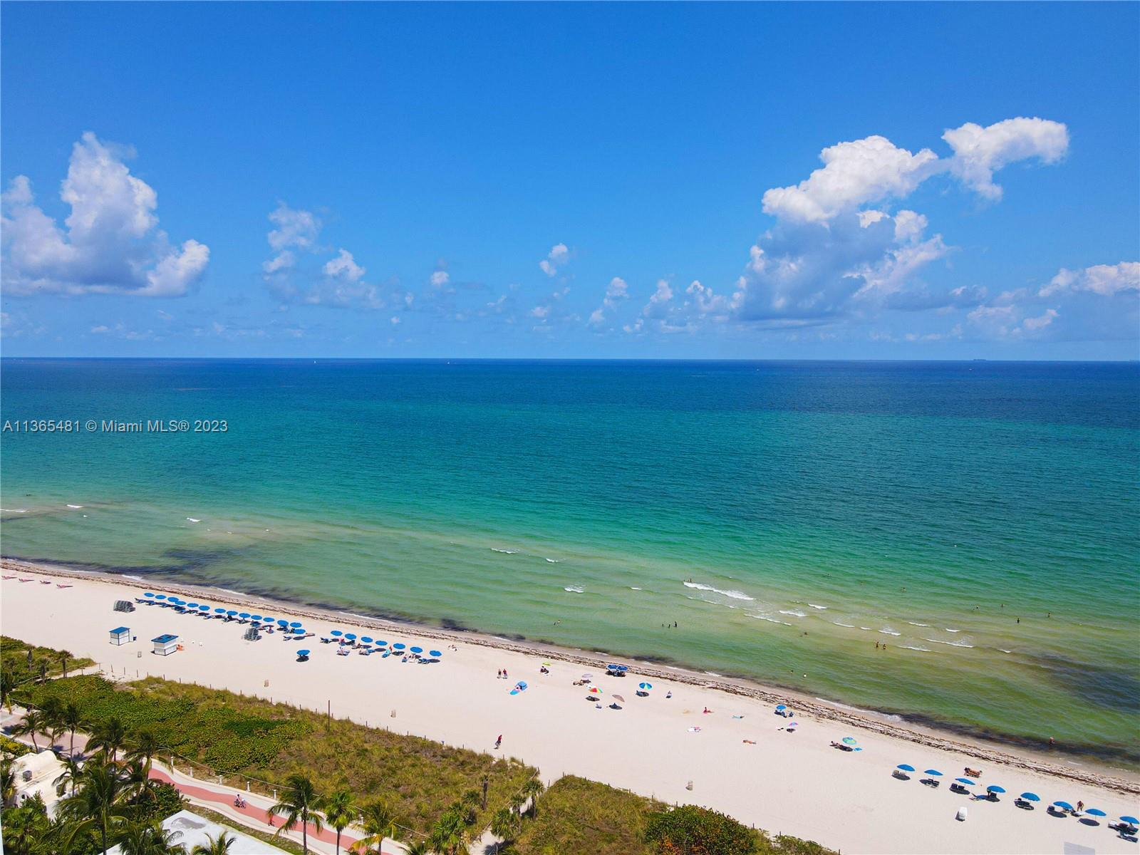 EXQUISITE 280 degree panoramic views of the beach, ocean, and Miami city skyline from this gorgeous 2 beds/2 baths unit at luxurious La Gorce Palace. Located in famous millionaire’s row, the highly desirable “08” line has the largest balcony & this unit has 2 parking spots! Feat. incl. remodeled interior, a fabulous brand-new kitchen, floor to ceiling glass, split bedroom floor plan, huge master suite w/ large closet space, travertine stone floors & W+D in-unit. State of the art amenities incl. beach service, 24-hour concierge, valet parking, gorgeous pool, gym, spa & child play area. Come experience what luxury living in Miami feels like! Note: all assessments were already paid in full by owner. Centralized near all local shops & restaurants, South Beach, Surfside + The Bal Harbour Shops.
