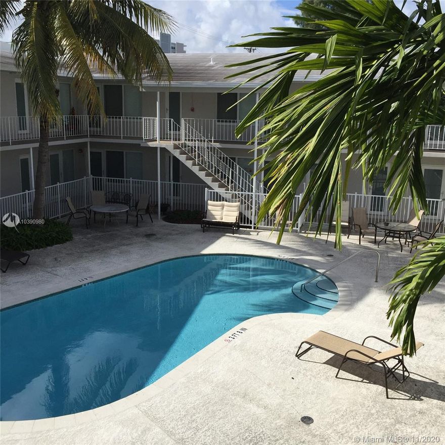 Completely renovated 24 unit building with gated entry, beautiful pool area and assigned parking. Located in the highly desirable Normandy section of Miami Beach. Great unit breakdown with 6 (2 bed/2 bath), 17 (1 bed/1 bath), and one studio. Updated spacious units featuring new kitchens, baths, central air conditioning, new flooring, and impact windows...Within close proximity to shops, restaurants and the beach.