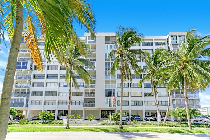 Don't miss this renovated, large 2 bedroom, 2 bathroom with terrace in great boutique building!  Granite counters & SS appliances.  Custom closets and cabinetry throughout. Spacious bedrooms, with master suite including 2 large walk in closets. Unit comes with separate storage area. Impact windows.  Just across the street from the beach access! Wonderful and beautifully maintained boutique building. Amenities include pool, bbq area, party room and bike storage. Get ready to move in and enjoy all Key Biscayne has to offer!