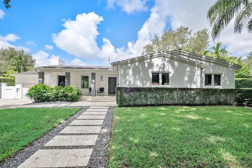 Welcome to 1525 Mantua Avenue - an immaculate rental Property in Coral Gables. This is your opportunity to rent in this highly desirable area close to University of Miami. Perfect for those seeking a move-in ready and hassle-free experience as pool and home maintenance (as well as other perks) are included in the rent price. Inside, you are welcomed by a calm, neutral palette with a floorplan that offers views of the pool/backyard area from almost every angle, an spacious kitchen featuring generous counter space ideal for cooking and entertainment, a family room filled with natural light, spacious main bedroom with plenty of closet space, and three additional well-sized bedrooms offer plenty of room for comfortable living.