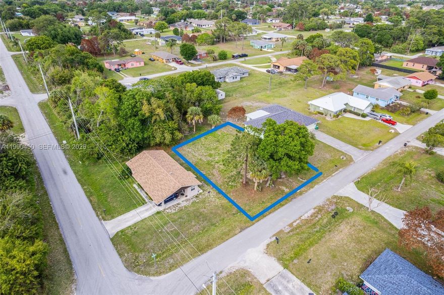 CLEARED, BUILDABLE VACANT LOT-UTILITIES IN PLACE-Prime location. Zoned Residential. Minutes to Downtown Fort Pierce and Treasure Coast best beaches, I-95, fine dining and shopping. Short distance to Treasure Coast and Vero Airport. Build your next asset while increasing your Real Estate portfolio or your personal residence in this prime, sought after well-developed residential location. Located in the desirable Sunland Gardens.
