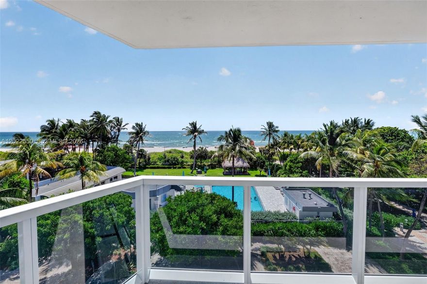 Rarely available direct oceanfront furnished 2-bedroom, 2-bath corner residence at The Riviera, offering breathtaking Atlantic Ocean views from the living room, kitchen, and second bedroom. This beautifully remodeled unit overlooks the pool, boardwalk, and ocean, with direct beach access just steps away. Features include impact windows, new balconies, brand-new elevators, updated pool deck, and an upcoming lobby renovation. The unit also offers an in-unit washer/dryer hookup, one dedicated covered parking space, and an additional private storage locker. HOA fees include water, internet, and cable. Sellers will pay all current special assessments at closing. Ideally located next to 1 Hotel, the Faena District, W South Beach, and The Setai. With a 90-day minimum rental period, this is an exceptional investment opportunity or luxurious Miami Beach retreat. Current furniture shown in the photos is included in the sale. 40 year recertification has been completed. Contact the listing agents for questions or a private tour. Ask for the 3d walkthrough tour