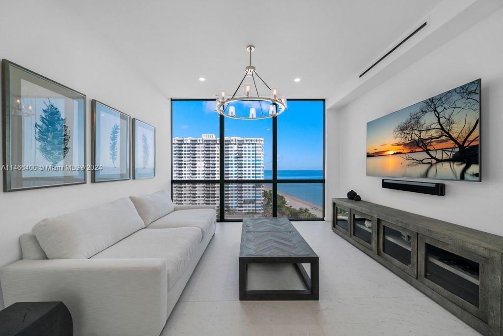 Discover the epitome of luxury living at Residence 12A in 2000 Ocean. Immerse yourself in endless ocean views from your corner home wrapped in glass w/ balconies facing East & West. With 3 bedrooms, 3.5 bathrooms & den, this home is the ultimate in comfort & style. The residence is equipped w/ the finest finishes & custom designer improvements, including Boffi kitchen, Minotti stone, Gaggenau appliances & custom automated shades. Relax & rejuvenate in this full-service building w/ amenities including East & West pools, spa pavilion, sauna & hammam, yoga room, fitness center, gardens & beach services. Enter your home w/ ease & peace of mind through your private elevator w/ facial recognition. Don't miss the chance to make this oceanfront move-in ready home yours today!