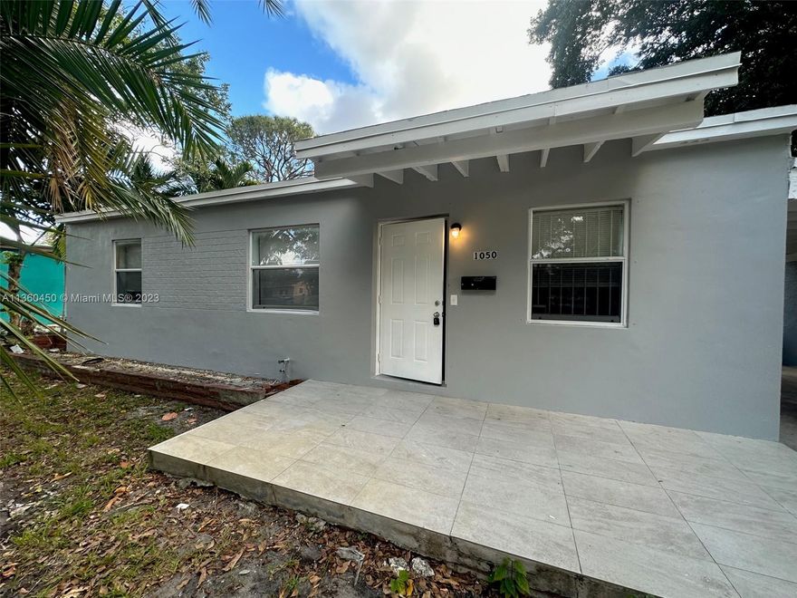 Remodeled 3/1 single family home features all tiled, freshly painted, big beautiful backyard for entertaining. Air conditioned Florida room can be used as a Den or bonus room. Laundry, plenty of parking.