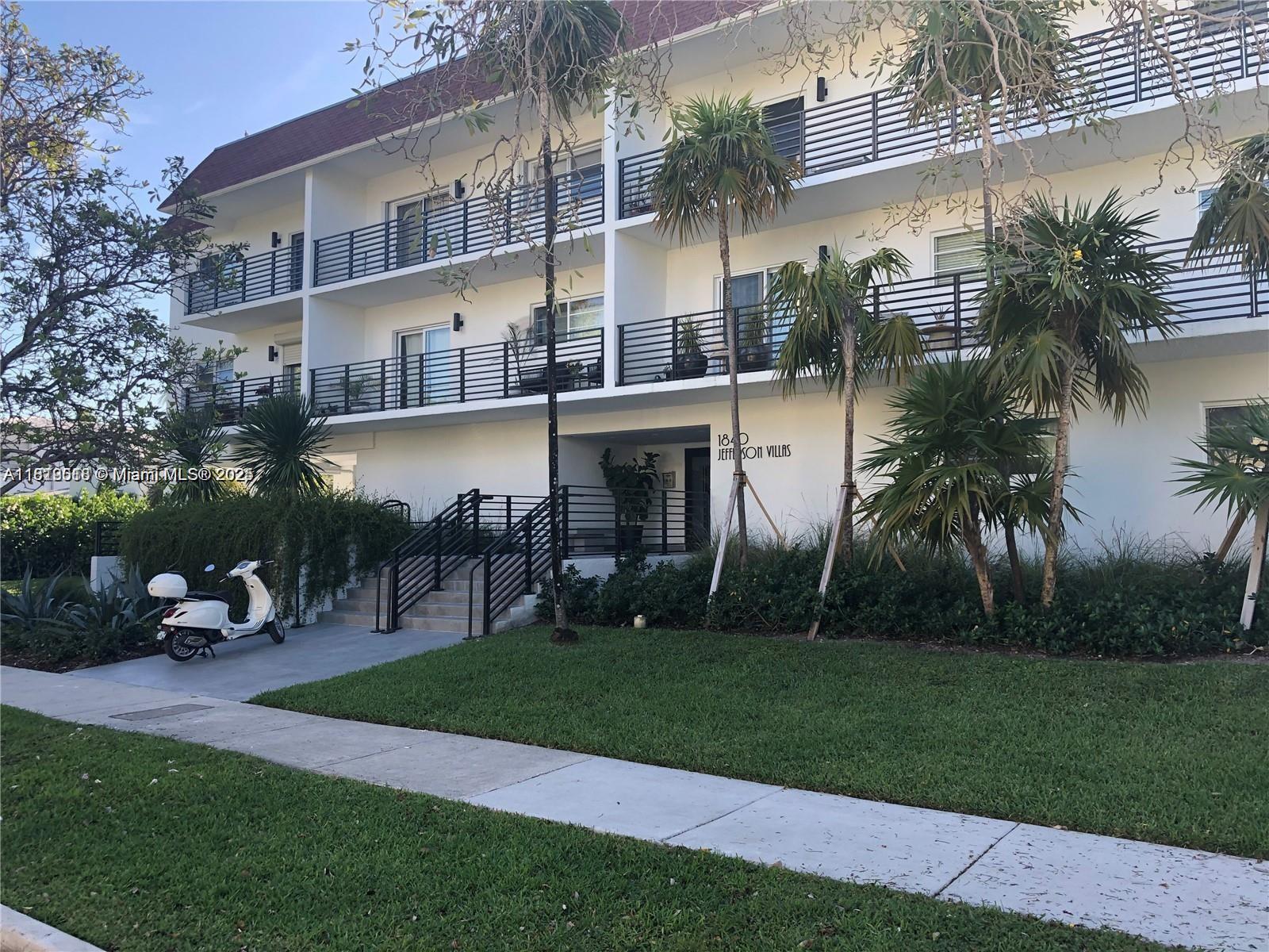 Rental Property at 1840 Jefferson Ave 301, Miami Beach, Miami-Dade County, Florida - Bedrooms: 2 
Bathrooms: 2  - $3,500 MO.