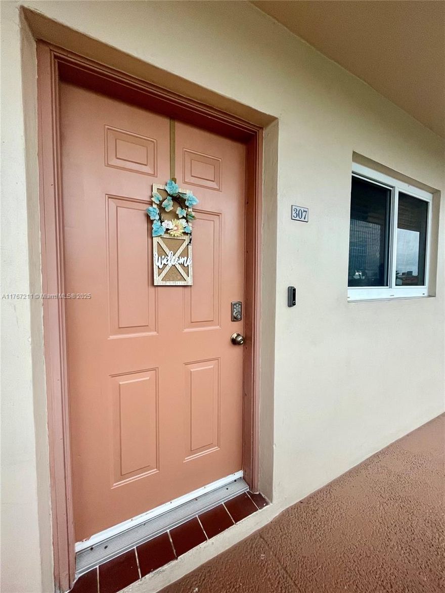 Real South Florida vibes, where style meets comfort. Amazing condo with all the space one needs to feel at home, patio enclosed that can serve as additional bedroom space.  Everything has been tastefully redone bathrooms, flooring, and kitchen. NO stress with all major items NEW including tankless hot water heater, appliances, and a/c .  This home is like a retreat perfect in everyway, great convenient location, low maintenance, quiet and clean community.  Hurry and be the first one to snag this gem.
