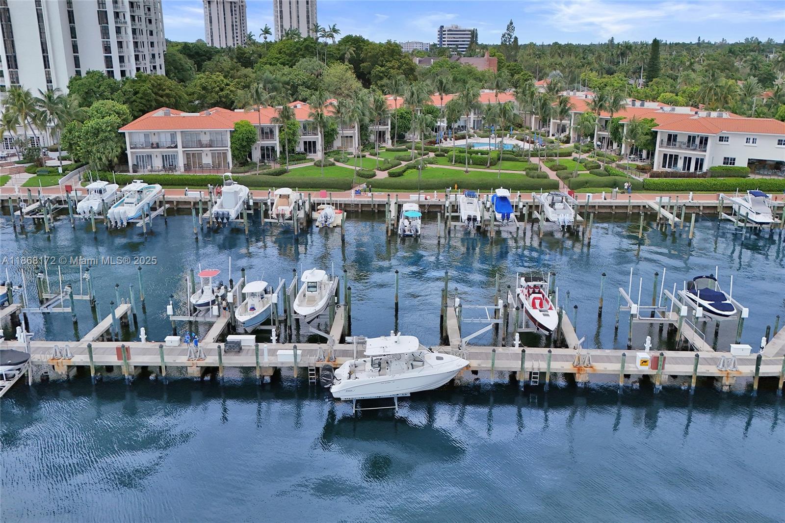This deeded boat slip is available for sale in the desirable Towers of Quayside. Boat slip #54. Direct access to the Ocean, Atlantic ocean and Intracoastal. Buyer must be an OWNER in one of the 4 towers of Quayside. No exceptions. Slip #54 can accommodate boats of approx.. 30' - 32'. Includes water and electricity. Licensee is related to the seller.