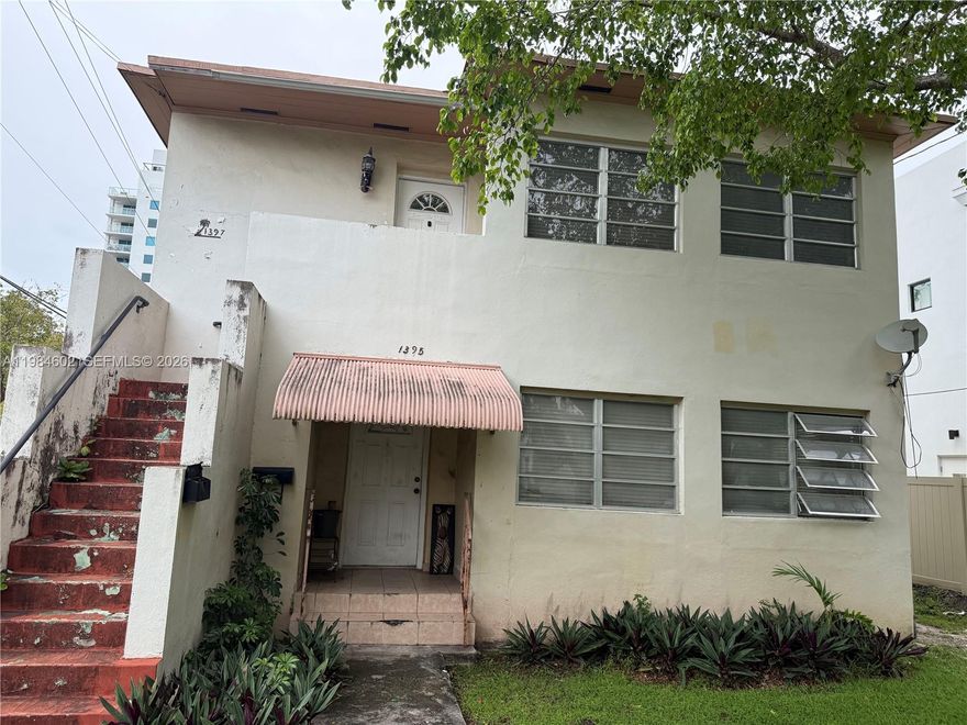 2 Duplex for teardown, by Coral Way & 14th Avenue corner lot, 6,261 sq. ft. Zoning 5700/ Duplex Sold As Is. New Townhomes sold on the same street.