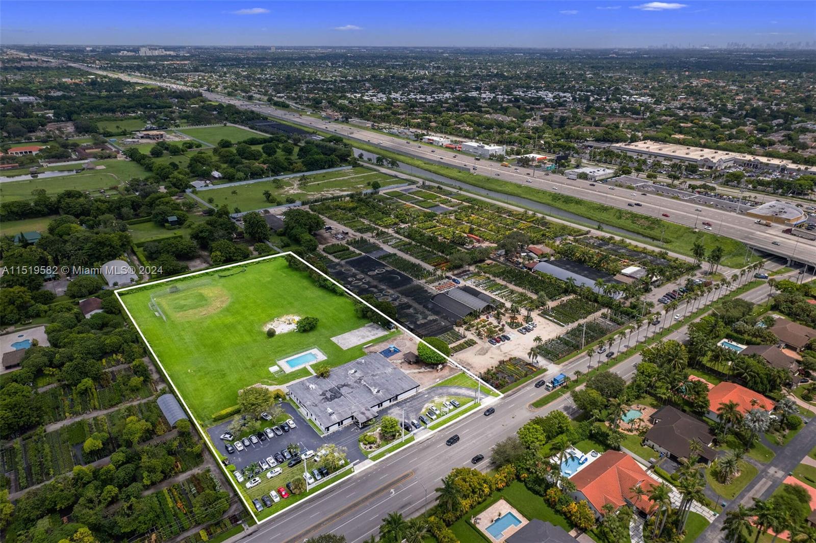 Free-standing building ± 11,408 SF on ± 4.85 ACRES with frontage right on SUNSET DRIVE. Currently occupied by a long-term single-tenant educational facility. Prime opportunity in the heart of Kendall. Property is zoned GU DISTRICT, uses allowed are determined by the predominant existing uses of adjoining properties within the GU DISTRICT, however it’s current primary land use is classified as “7241 EDUCATIONAL/SCIENTIFIC - EX : EDUCATIONAL - PRIVATE”