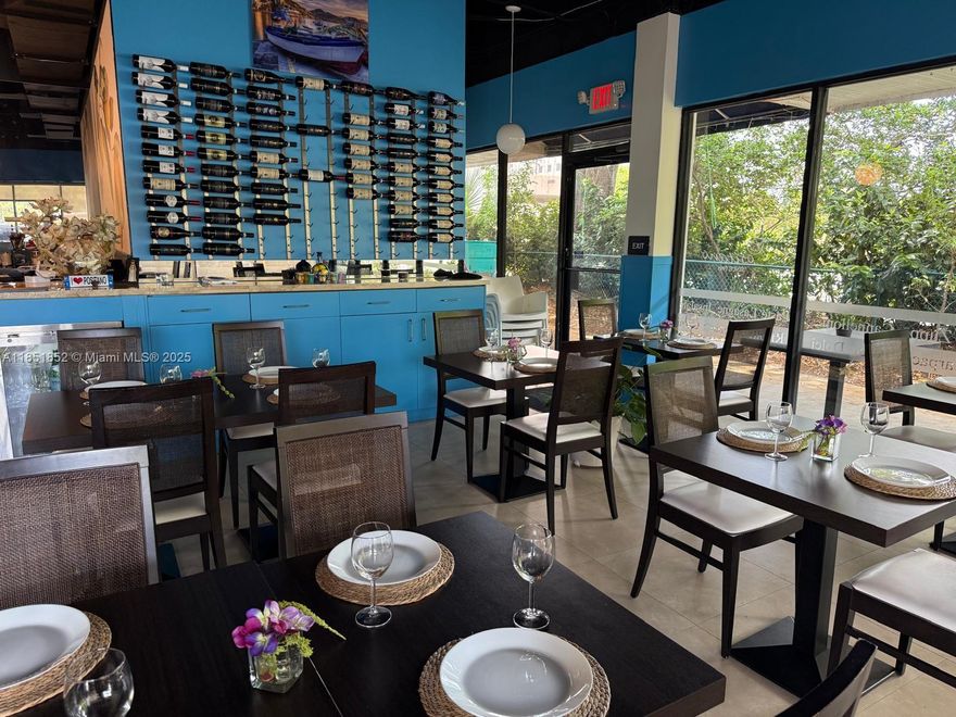 Exquisite Italian Restaurant for Sale in Doral- Turnkey Opportunity in Miami's Prestigious Doral District. Exceptional investment opportunity with this established Italian restaurant, This meticulously maintained establishment represents a rare chance to acquire a fully operational Italian restaurant.  Established: 2018 (7 years of consistent operation) under same ownership, with 1140 sq ft, Interior Seating 36 seats in an intimate, carefully designed dining space and approved for an additional 16 seats (permits in place) Total Capacity: 52 seats with indoor/outdoor dining options. All permits and licenses are in order and active. NDA AND PROOF OF FUNDS REQUIRED PRIOR TO SCHEDULING A SHOWING. Contact us today.