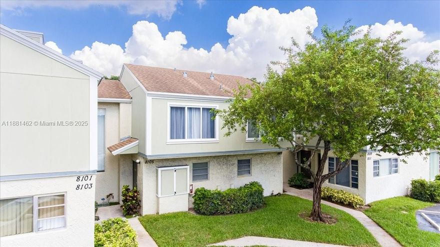This charming 2-bedroom, 1.5-bath condo is located in the desirable community of Lagos De Campo in Tamarac! This bright and spacious unit features an open living/dining area, updated kitchen with plenty of cabinet space, and a private screened balcony perfect for relaxing. The master suite offers ample closet space and a full bathroom. Enjoy the convenience of in-unit laundry and assigned parking.
All second-floor windows and doors are impact-resistant, providing safety and peace of mind.
This unit can be rented immediately after purchase – making it an excellent opportunity for both homeowners and investors.
Community amenities include a pool and beautifully maintained common areas. Centrally located near shopping, dining, highways, and minutes from Sawgrass Mills and entertainment.