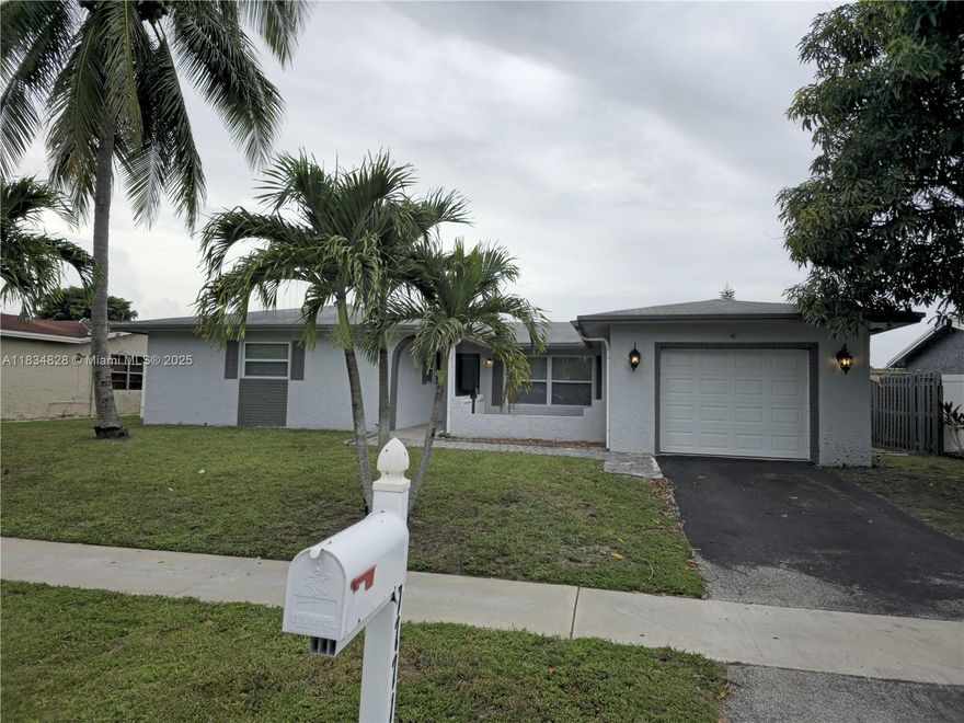 Discover the welcoming charm House, nestled in the heart of Lauderhill and part of the City of Lauderhill Sec 1— a vibrant, affordable single-story, 4-bed/2-bath home on a generous ~7,003?sq?ft lot with recent upgrades, Completely Remodeled From Floor To Ceiling, New floor, windows, kitchen, appliances, bathrooms, back yard grass, Shed,and NO HOA. Quick access to I-95, Route?7, area shopping centers, parks, and transit routes enhances daily living.Ask us about FL Hometown Heroes Program: up to $35K in assistance toward dwn pymt & closing costs, other Mtrg Products Available: 1% Down payment Conventional- FHA ARM & much more. Call LA