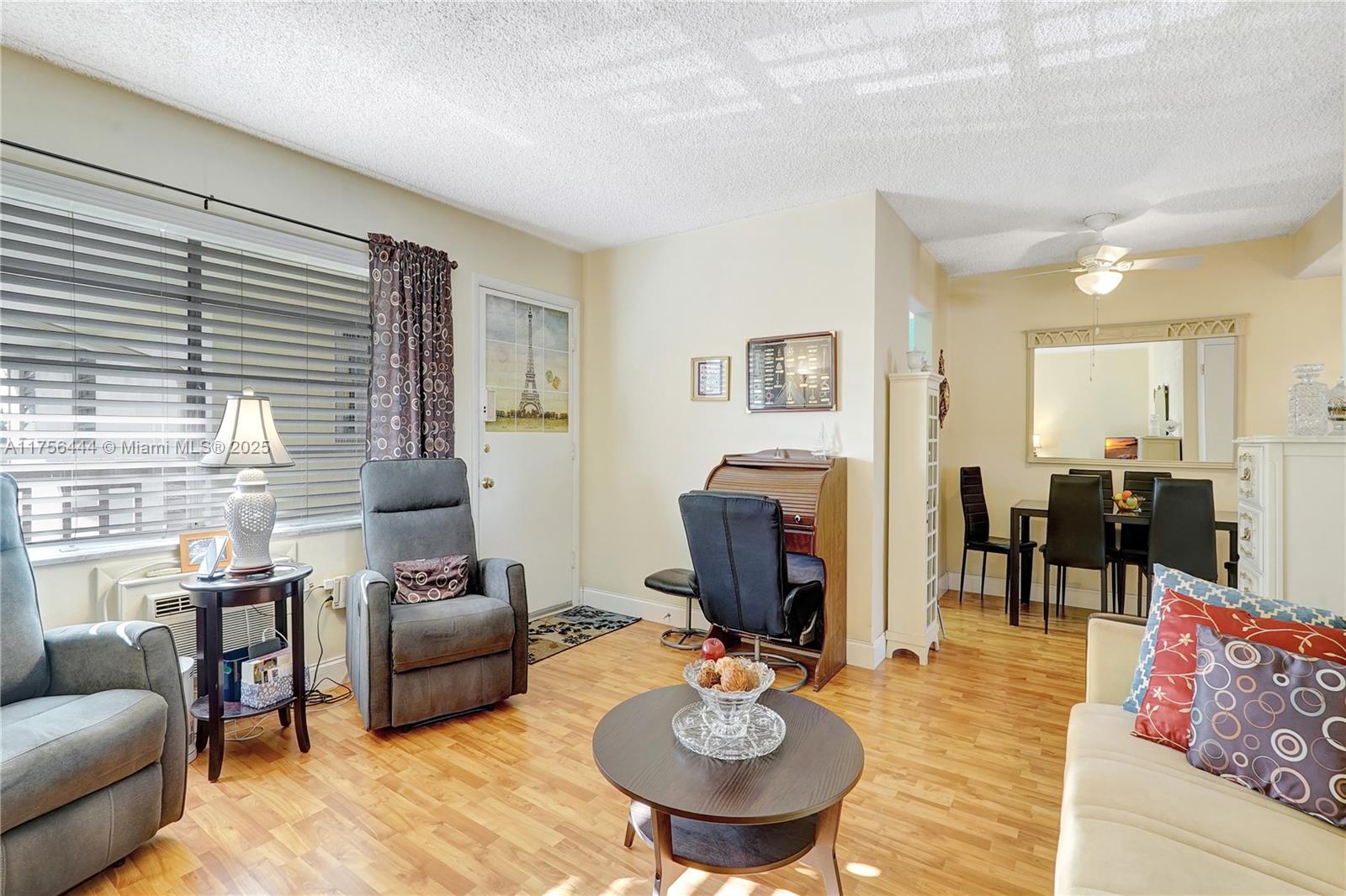 Bright and nice unit with 1 Bedroom & 1 Bathroom at the Mar-Len Gardens in the building 5. This one will sell all furnished & turnkey, ready to go with everything you need. New beautiful beachy white King size bed, new dining set and 2 new recliners plus a sofa bed. Quiet views on the beautiful trees and gardens from your large screened balcony! Lowest price in the community, Great opportunity. The Mar-Len garden is a Hopa Verified Community with lots of activities and fun. COOP with land lease. Cash only, No Rental 1st year, then once a year for a max of 3 months, Gated community with 2 pools, clubhouse, gym.. Only 3 miles to the beach Beach! Closed to the restaurants and stores! Call fast, won't last! Total fees including land lease, maintenance and county taxes are $750, don't wait!