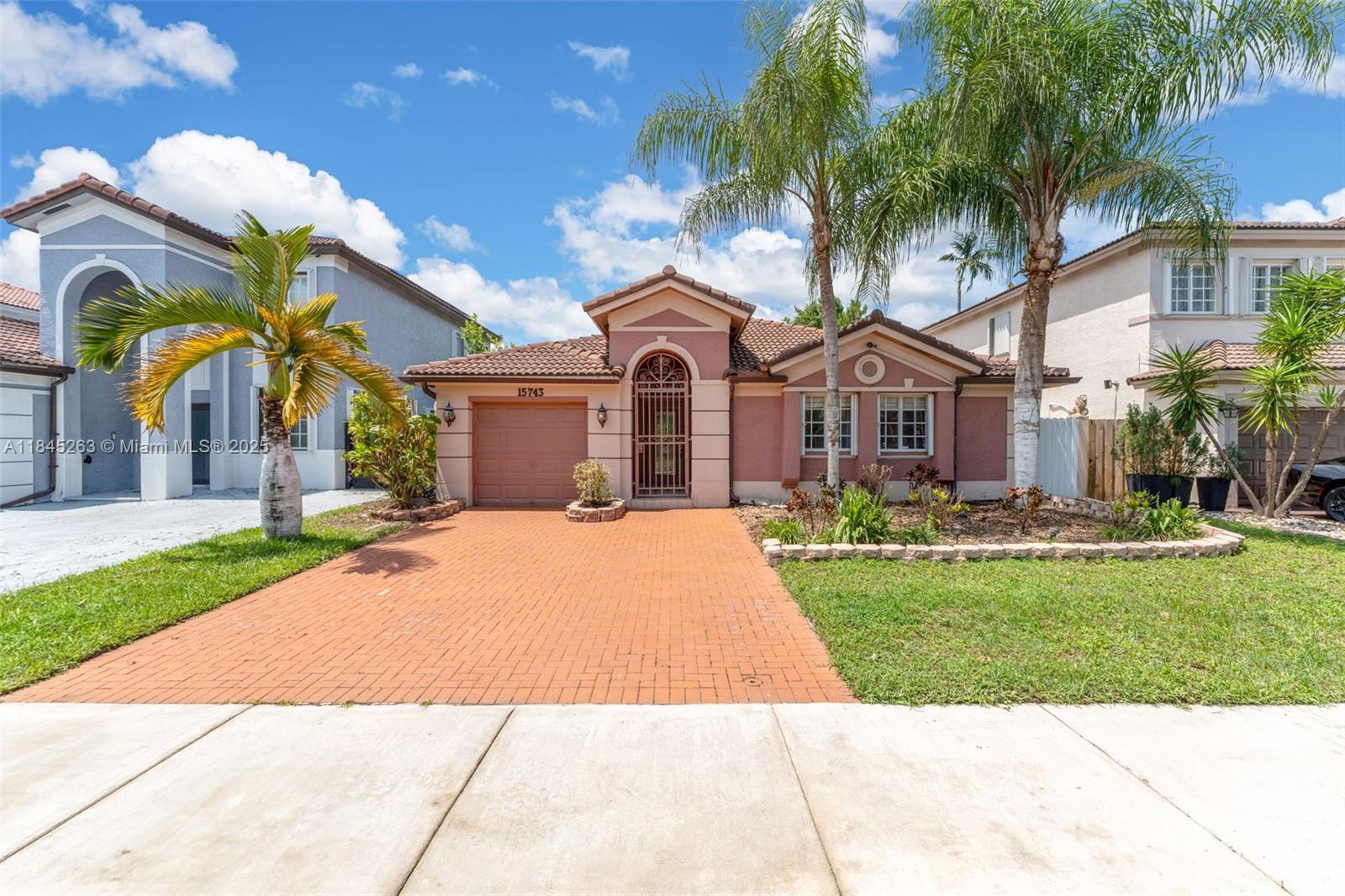 Step into comfort and quality at this beautifully, maintained home in a sought-after neighborhood!! This freshly painted gem boasts spacious living areas, an open-concept layout, and abundant natural light throughout, Perfect for families or entertaining. The home features fresh interior paint, pressure cleaned roof and driveway. Upgraded backyard that includes $30K poured concrete wall, offering privacy, durability and enhanced curb appeal. Open kitchen with plenty of storage . Large sized bedrooms, ample closet space. Roomy backyard, ideal for BBQs, gatherings or a future pool. Plenty of space for parking multiple vehicles. Located close to top schools, parks, and shopping. Plenty of comfort, style and value!! Don't miss this opportunity, schedule your private showing today!!