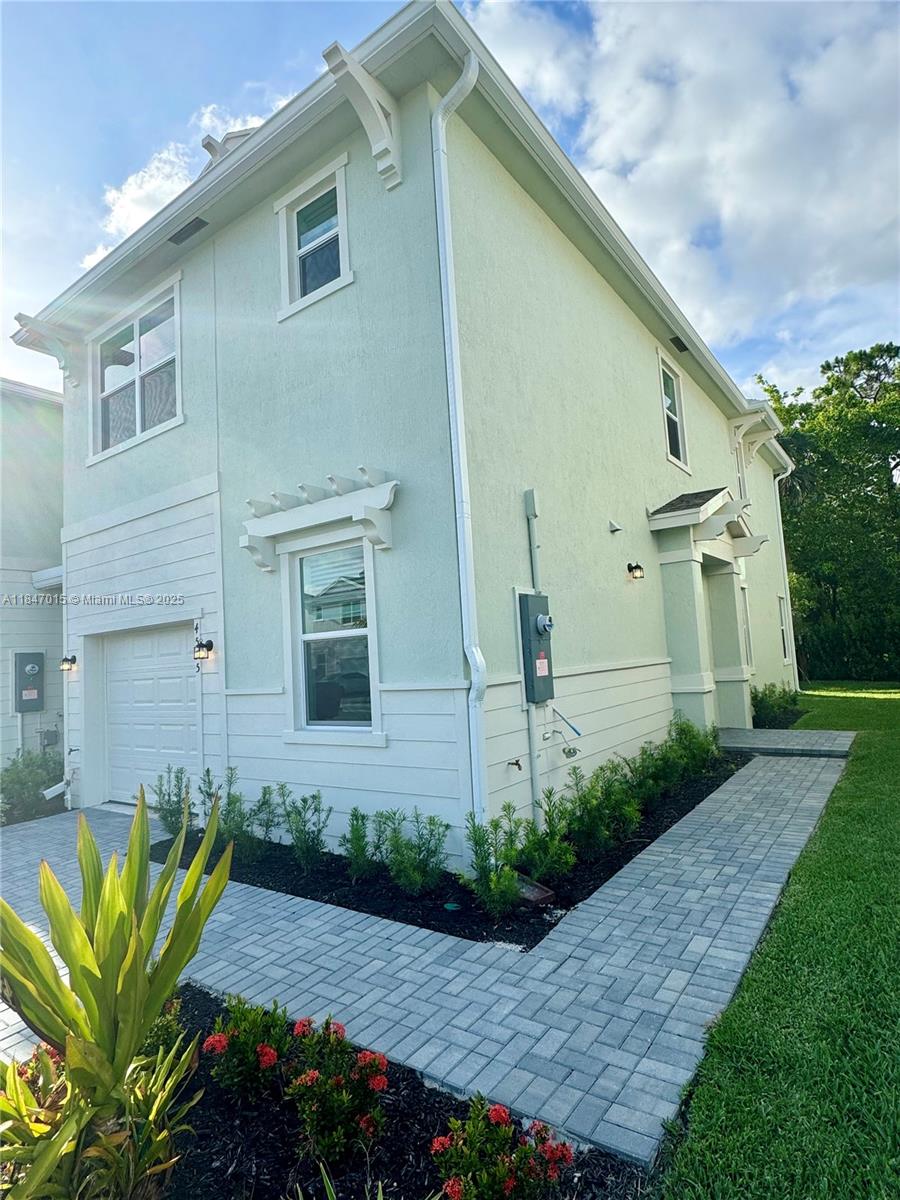 This is best floor plan for 3 bedrooms + Den can be used as a 4Bed or Office, and 2 and 1/2 bathrooms. Open Kitchen, white cabinets, luxe quartz countertops and stainless appliances, Laundry. Prime location close to shopping and entertainment, convenience is at your fingertips. Plus, with a one-car garage and spacious driveway. Community pool. Near highways, shopping center, beaches, dinning, supermarkets. Move in with only: First Month Rent, Security Deposit, Credit (min 600). EV charging station available upon request.