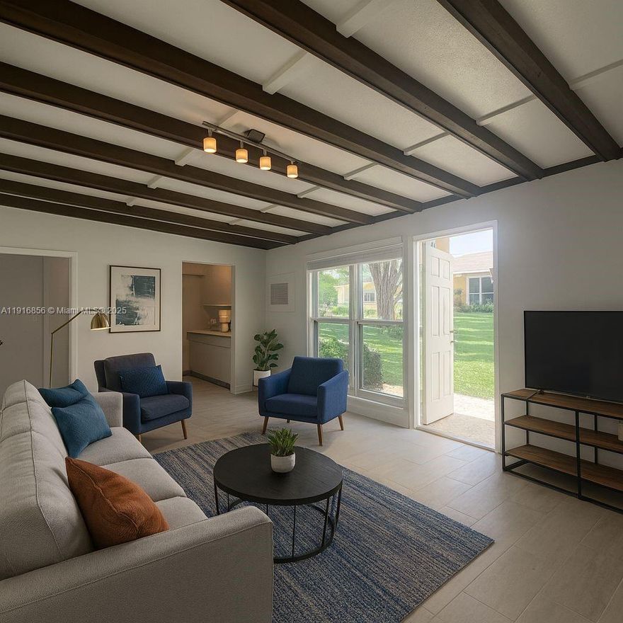 Spacious, Fully Furnished, and Renovated 2 Bedroom 1 Bathroom apartment in the heart of Dania Beach! This unit offers comfort and convenience in a peaceful, family-oriented neighborhood just 2 miles from the beach. Enjoy ON-SITE Laundry facilities, nearby Publix and retail stores, and a prime spot ideal for walking and biking enthusiasts. Short Term - Seasonal Rental is ok. Staged photos are for illustrative purposes only. Furniture installation is in progress. Easy to show and ready for move-in! Professionally managed by Management Miami.