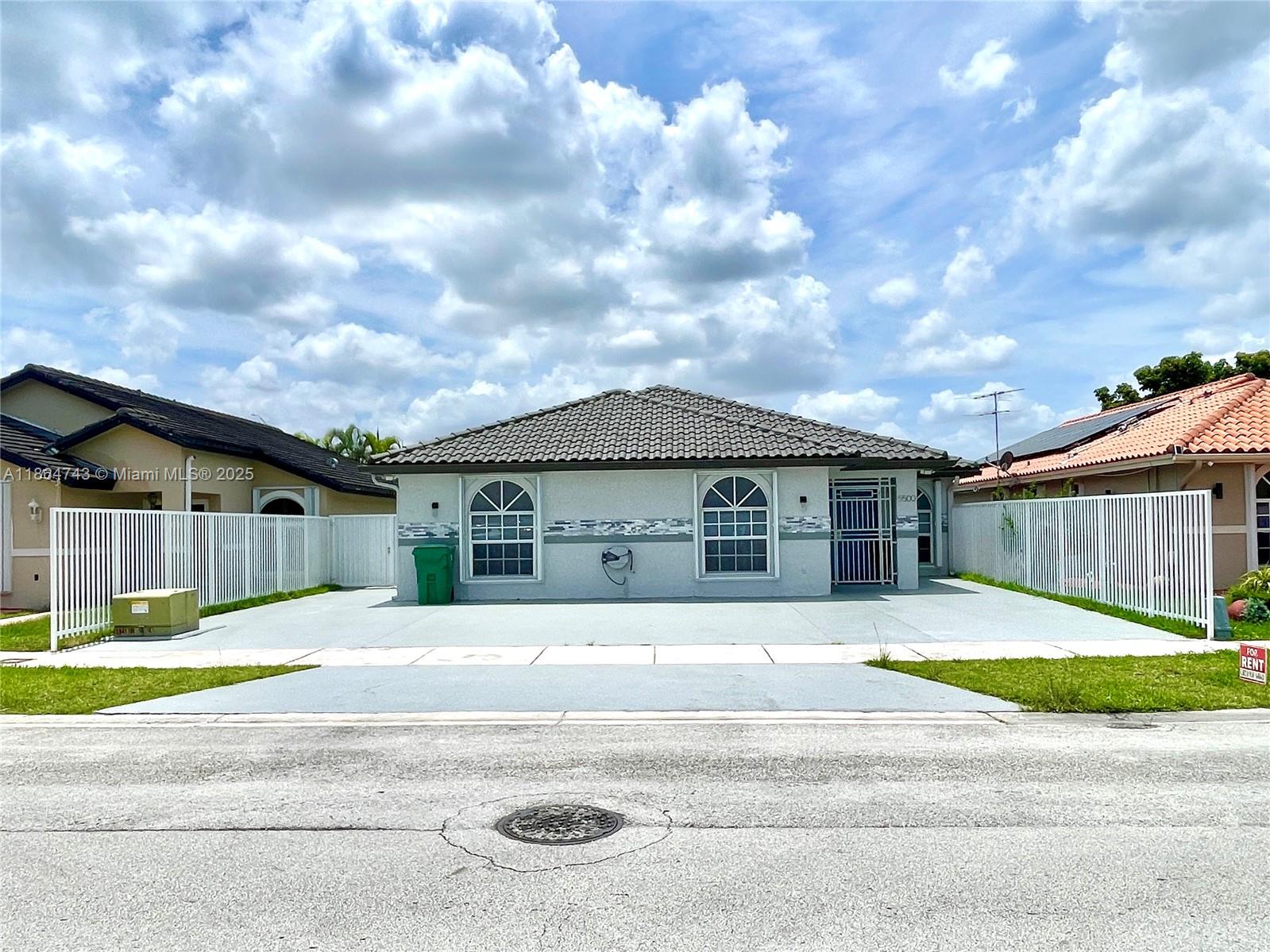 This beautifully remodeled home is available for rent. It features 3 spacious bedrooms and 2 modern bathrooms. The house boasts a front driveway that provides ample parking space. The property has been completely renovated, with Hurricane Shutters in the entire house and fresh paint. The kitchen and bathrooms are entirely new. The kitchen includes all-new stainless-steel appliances. Additionally, the home has a spacious backyard, ideal for outdoor activities and relaxation. It is located in a very quiet area, yet conveniently close to shopping and restaurants with easy access to main roads. This move-in ready home offers a perfect blend of comfort and style.
