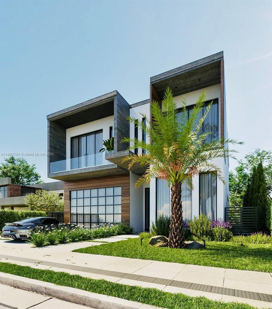 Welcome to the future most beautiful & modern home in North Bay Village. It will feature 4 bed/4.5 baths – 3,900 sq. ft. under air and 5,200 sq. ft. in total, on a 7,200 square-foot lot. Pictured with pool is an option (buyers may request it at an additional cost), two-car garage, 11-foot ceilings with a complete height from street level of 35 feet. Enjoy this modern home with a large and spacious rooftop terrace where you, your friends, and family can entertain and enjoy views of Biscayne Bay, South Beach, the Port of Miami, and Downtown Miami. The developer will spare no expense and custom finishes will be available. North Bay Village is growing, and once North Bay Village City Center starts construction, prices will grow rapidly in this community.