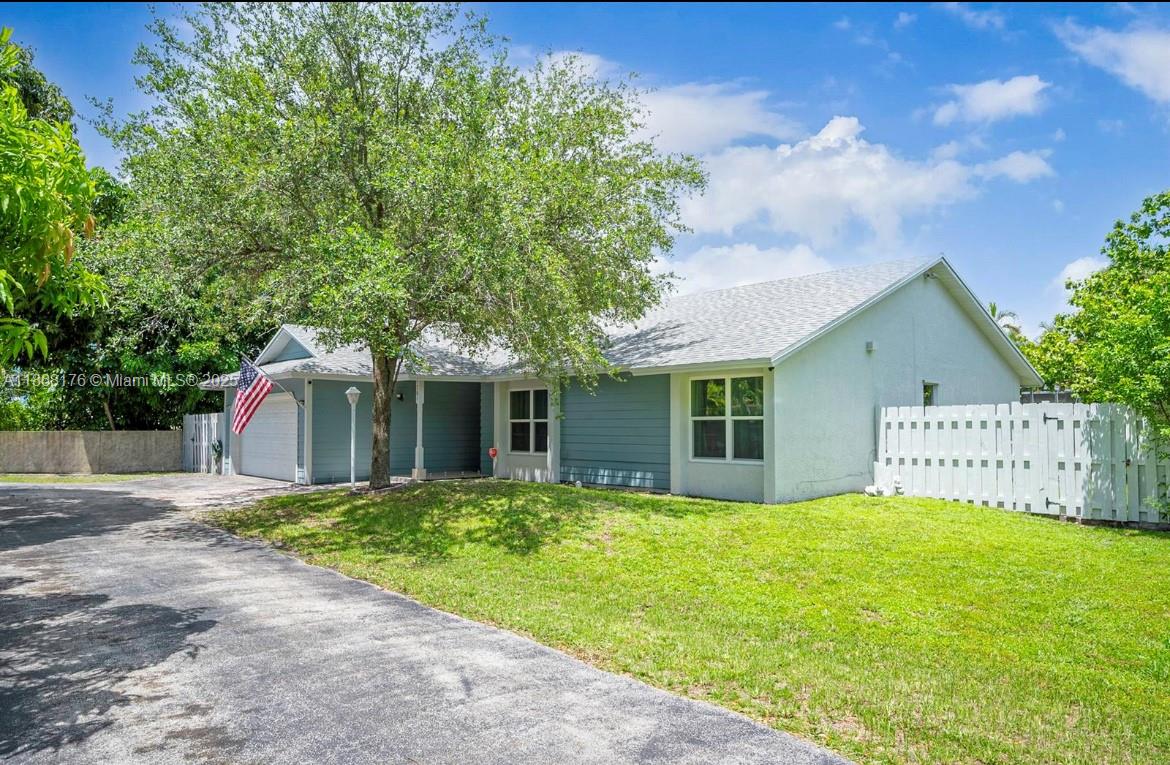 Beautifully updated single-family home, perfectly located in a quiet cul-de-sac in Plantation. This residence features 3 bedrooms, 2 bathrooms, and a 2-car garage, with room to park up to 6 vehicles at the entryway. Enjoy the ultimate outdoor living experience with a private fenced backyard, heated pool, and a grill area perfect for entertaining. Inside, you’ll love the open-concept layout seamlessly connecting the kitchen, living, and dining areas, designed for modern lifestyles. Additional features include new flooring, impact windows, laundry area, and abundant natural light throughout. Pool maintenance, lawn care, and pest control are included in the rent. Shed in backyard isn't available for tenants. Property can also be rented semi-furnished. SHOWINGS START ON SEPT 2ND.
