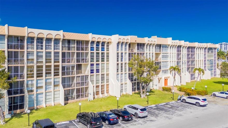 A must see natural light and bright freshly painted 1st floor condo in De Soto Park South, very close, walking distance to the pool,  tennis/pickleball court and onsite management company for convenience. The kitchen is functional, the primary bedroom has a sliding glass door to sit outside enjoying the sunlight and fresh air in the screened-in patio. The elevators, carpet and paint in the hallway are new, and the assessment has been paid in full.  Association requires 20% down payment if being financed. Easy to see and show.