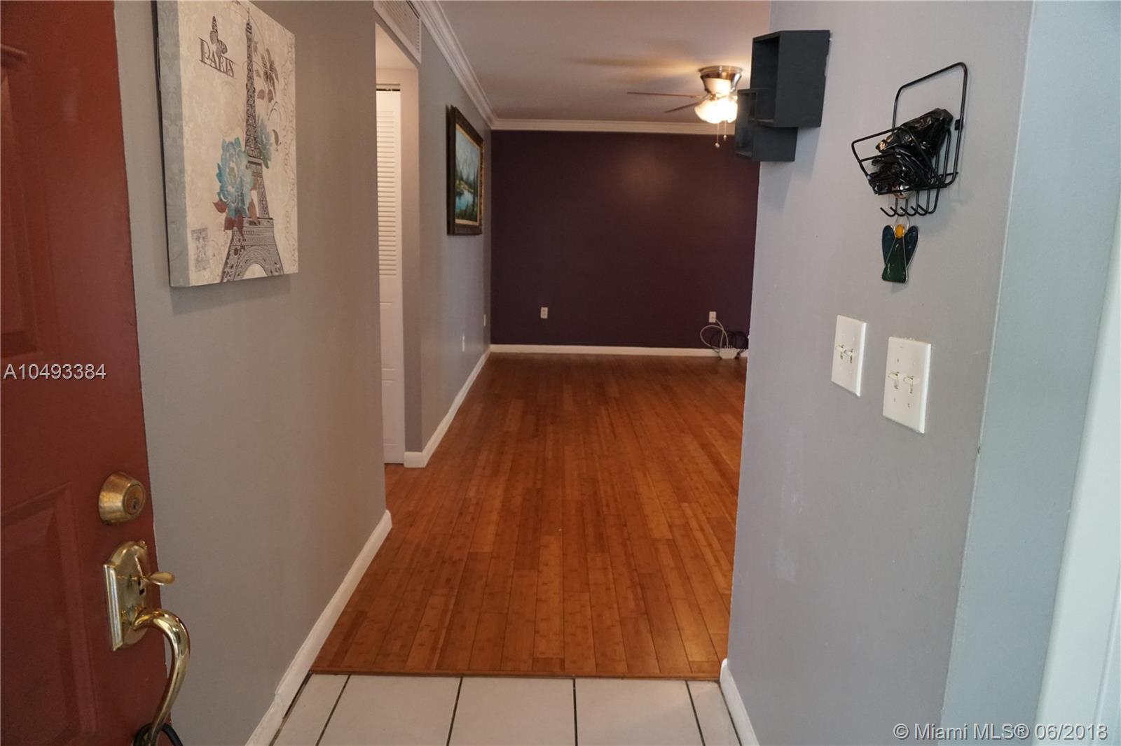 Updated modern apartment 3/2 with new kitchen: granite counter tops, stainless steel appliances, bamboo floors and tile. Spacious master bedroom with plenty of closet space, enjoy a cover large balcony. Close to i95 and Aventura. Ready to move in.... Washer and drier in unit. Gated community with amenities.