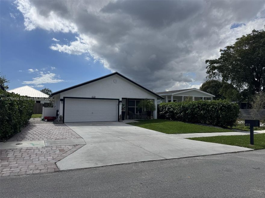 Location location! *NO HOA* Newer construction home. Huge 6 car driveway + 2 car garage. Fully fenced in yard. Brand new bathrooms. Brand new washer & dryer. Large closets for ample storage. All impact glass. Freshly painted inside & out. Fully serviced & cleaned AC unit. New large paver patio within the private fenced in backyard. Monthly lawn care maintenance included in the rent. Stone throw to Target, Trader Joes, Whole Foods, Chipotle, Starbucks. Only 1.1 miles to Downtown Atlantic Ave! Perfect location to own a golf cart. Quiet dead end street with a brand new fenced in park with a paved pathway directly in front of the house. - May 1st move in - Annual Leases Only - One time pet fee of $350 (non refundable) - First, Last & Security