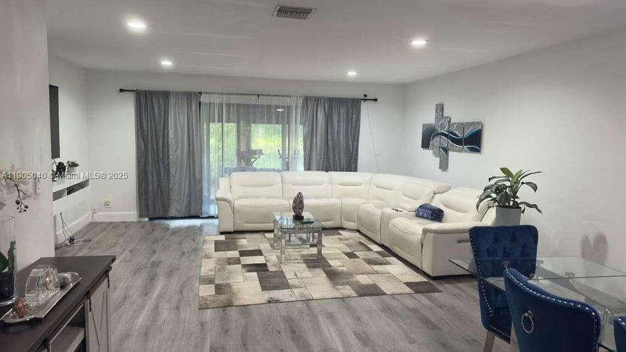 Welcome to this spacious 2-bedroom, 2.5-bath townhome located in the desirable gated community of Costa del Sol in Doral. This property features a comfortable layout with 1,630 sq. ft. of living area, a bright open living room, and a relaxing outdoor patio with lake views. The kitchen offers plenty of storage and natural light. The community provides 24-hour security, a golf course, pool, tennis courts, and a clubhouse. Conveniently located near shopping centers, restaurants, and major highways.