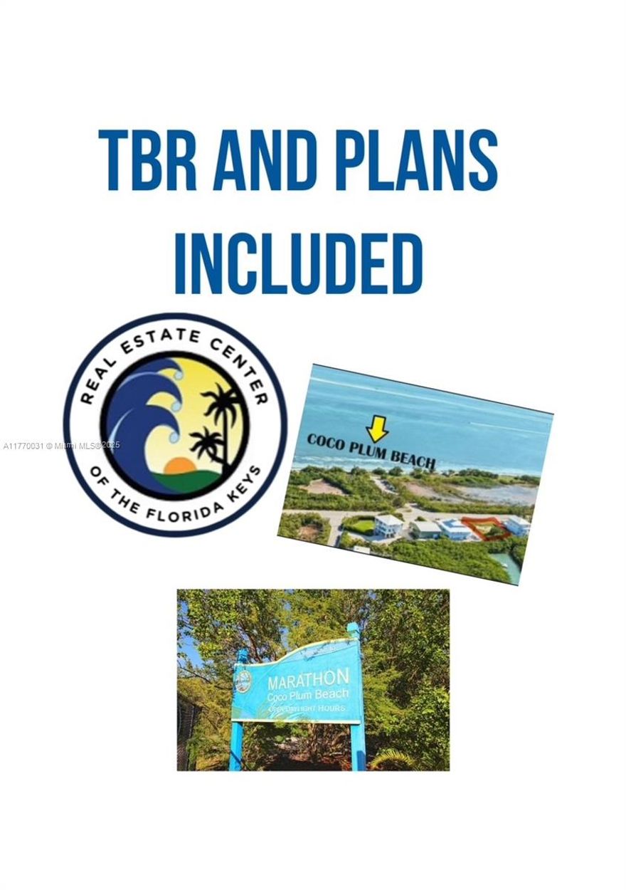 READY TO BUILD YOUR DREAM HOME! Vacant lots are not buildable unless building rights are secured which can take years of waiting. This lot has the rights in place with an approved transferable building rights assigned to the property. Plans have been done by one of the best architects in town or bring your plans for approval.

No waiting with this build ready location with Coco Plum Beach directly infront of your property.

The land has unbuildable land in front which ensures no high rise will ever obstruct your view. Direct access to your private canal behind property.

This wont last! Investors dreams with comps going to for 3-4 million.

Call Today!  305-801-8656