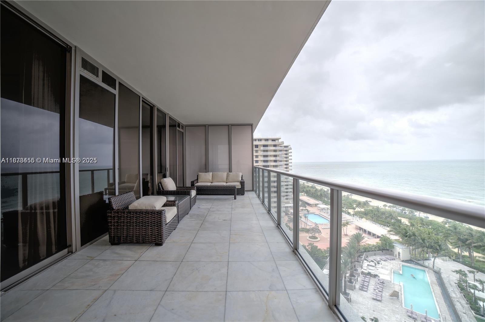 Direct Ocean view ,fully furnished 2Bedroom,2 1/2 Bathroom unit at the St Regis Bal Harbour