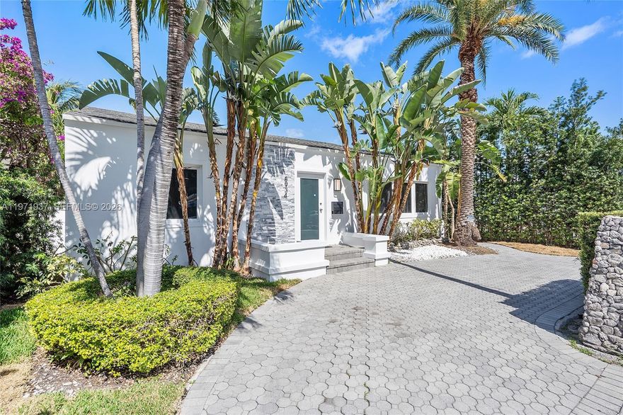 Charming beach house in Surfside just steps from the ocean, offering the ideal blend of comfort, privacy, and coastal living. This 3 bedroom, 2 bathroom home features an open living and dining area with high ceilings, hurricane impact windows and doors, and abundant natural light. The kitchen has been updated with new countertops, and the primary bathroom has been renovated. Updated electrical and fresh interior paint contribute to a truly move-in-ready home.

The spacious, private backyard includes a heated pool, creating an ideal setting for relaxing, entertaining, and year-round enjoyment. Ideally located near the Surfside Community Center, Bal Harbour Shops, and top dining, with convenient access to both Miami International and Fort Lauderdale airports.