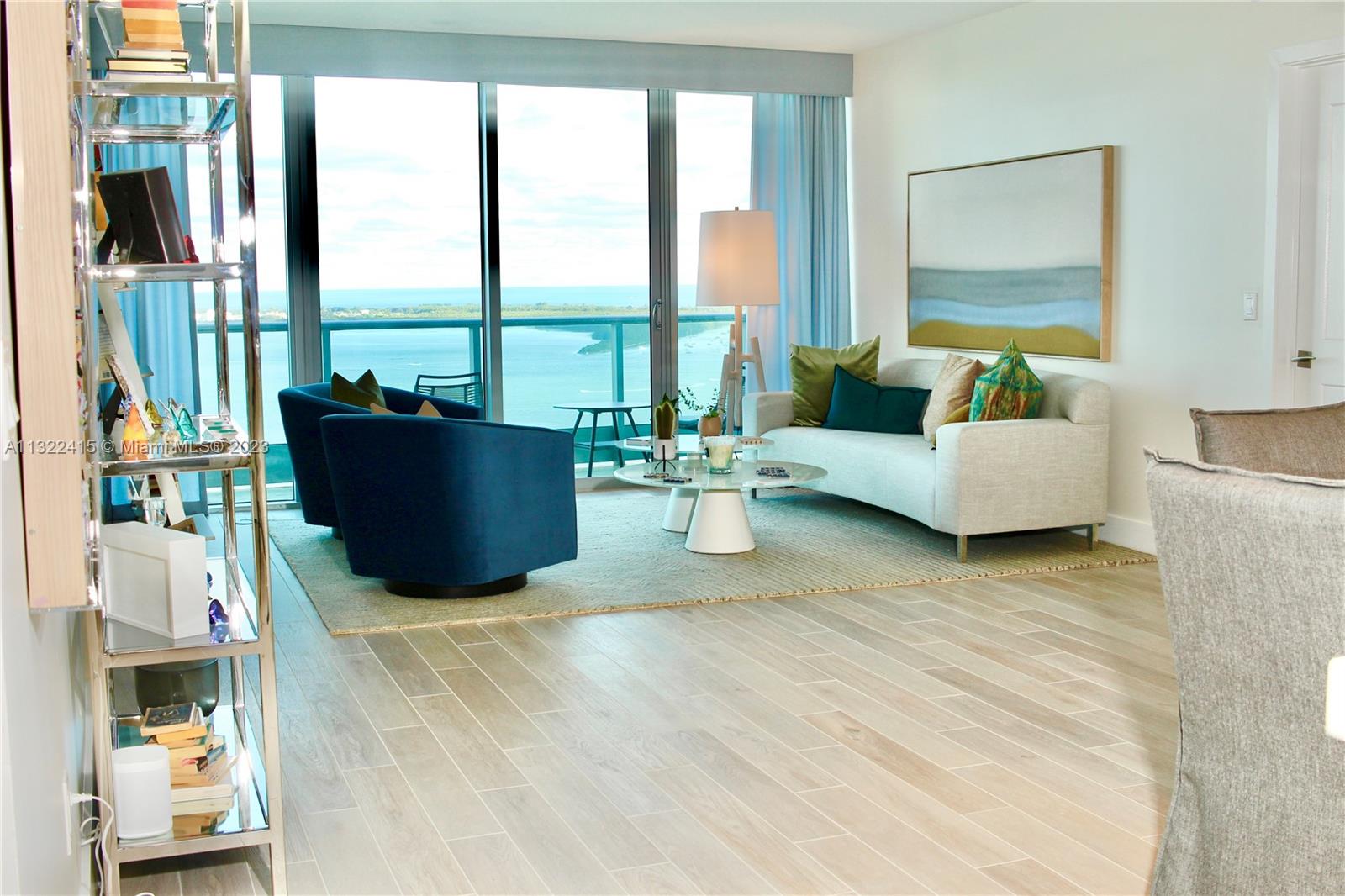 Beautiful Jade Brickell Residence with unobstructed bay and ocean views. This unit was recently remodeled with top of the line finishes making this residence 100% turn key. Bring your clients as this is an absolute must see as no expense has been spared.