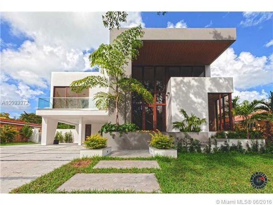 SPECTACULAR BRAND NEW HOME IN KEY BISCAYNE. OVERSIZED LOT. OVERSIZED HOUSE W/ HIGH END FINISHES AND THE LATEST TECHNOLOGY. SUPERB DOUBLE CEILING ENTRANCE PERFECT TO DISPLAY YOUR MASTERPIECES. SPECTACULAR COVERED TERRACE & POOL AREA W/ COOL CASCADE. NO DETAILS HAVE BEEN SPARED IN THIS TRI-LEVEL HOME. ITALIAN DOORS. ITALIAN CABINETRY, PORCELANATO & WOOD FLOORS. MIELE APPLIANCES & QUARTZ COUNTERTOPS. MODERN & ELEGANT AT THE SAME TIME! LIVE AT YOUR BEST IN THIS WONDERFUL HOME CLOSE TO THE BEACH & SHOPPING!
