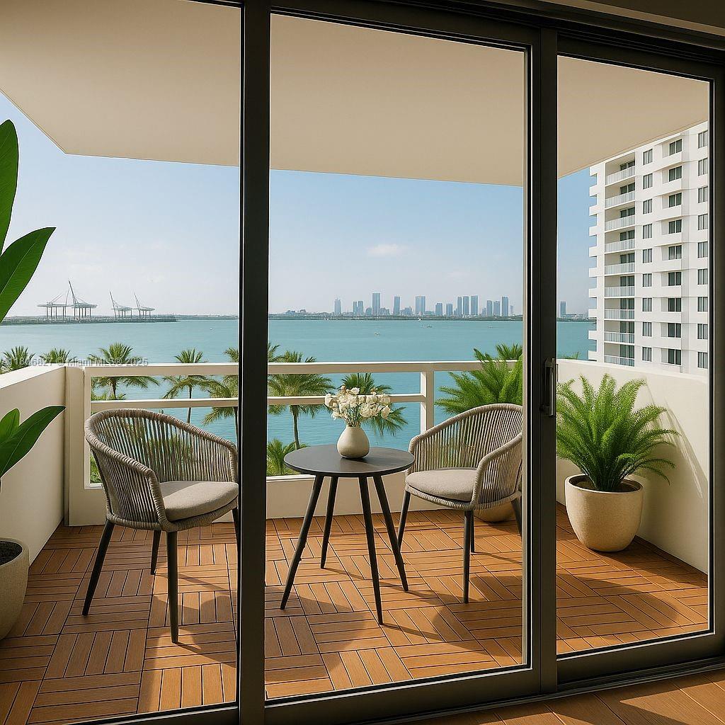Rental Property at 1500 Bay Rd 718S, Miami Beach, Miami-Dade County, Florida - Bedrooms: 1 
Bathrooms: 1  - $4,500 MO.