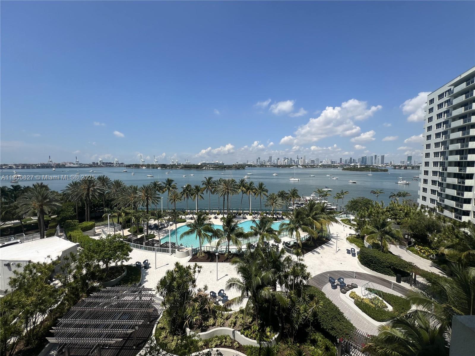 Rental Property at 1500 Bay Rd 718S, Miami Beach, Miami-Dade County, Florida - Bedrooms: 1 
Bathrooms: 1  - $5,300 MO.