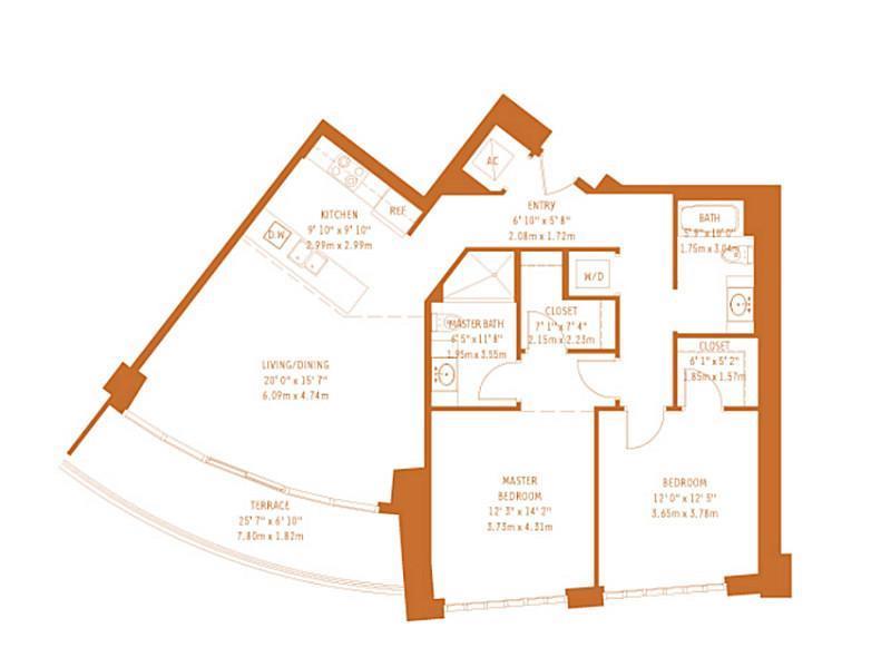 FOUR MIDTOWN MIAMI CONDO - Residential Lease