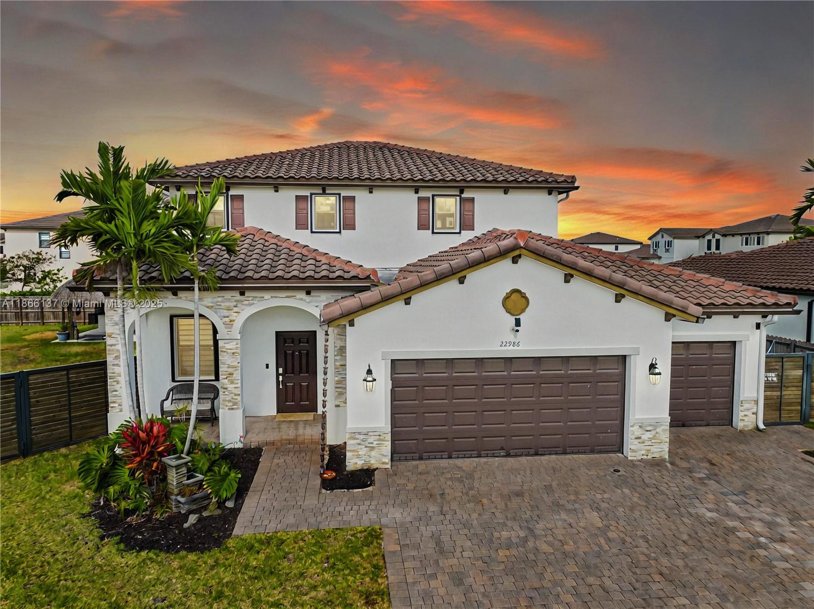Welcome to this stunning Next-Gen home, two houses in one w/ a private pool! The main residence features 3 bedrooms, 2 and 1/2 bathrooms, a spacious living room, dining area, family room, kitchen, and 2-car garage. The private in-law suite offers 2 bedrooms, 1 bathroom, its kitchen, and a separate 1-car garage w/ a private
entrance—perfect for multigenerational living. Enjoy a luxurious and comfortable lifestyle in your own private
retreat. The fully fenced backyard features a sparkling saltwater pool, patio, and oversized gazebo—ideal for
entertaining or relaxing. No HOA! Conveniently located just minutes from top-rated schools, parks, shopping,
dining, Southland Mall, and with easy access to Florida’s Turnpike and US-1. Enjoy the immersive 3D virtual tour.
May the Force be with you!