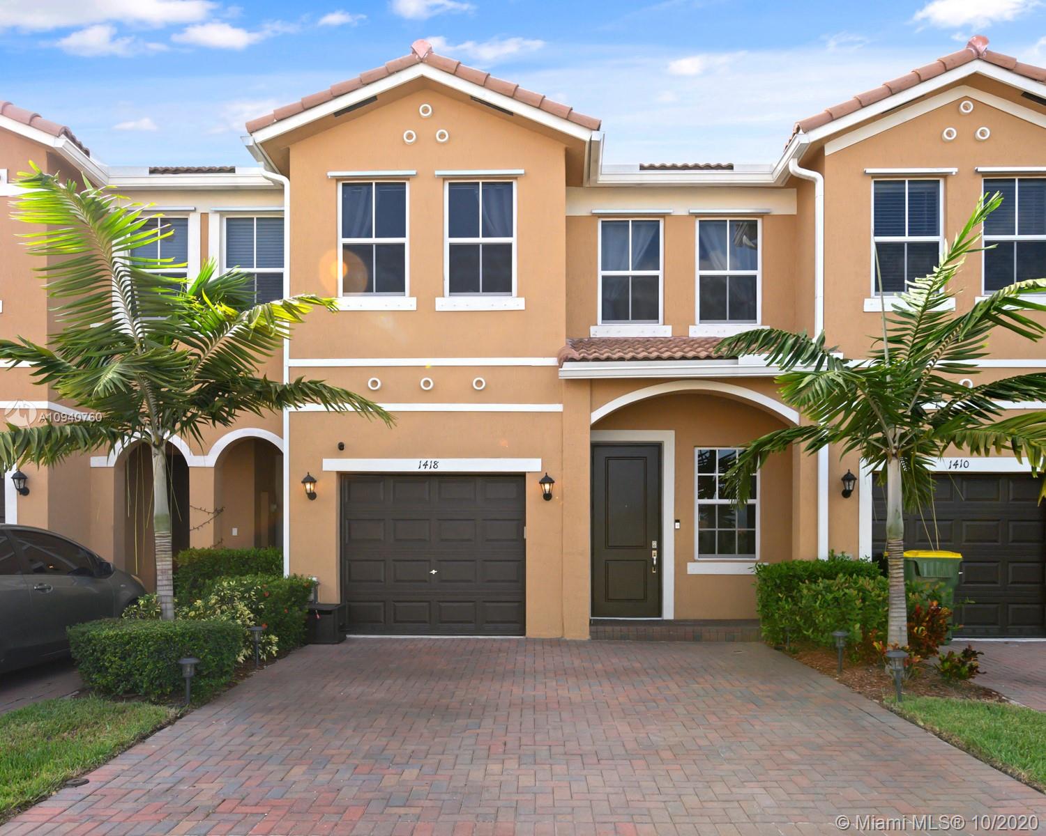 Enjoy your Beautiful Lake Home Tropical Oasis just minutes before the Florida Keys. Your Beautiful 2 Story Home with 4 Bedrooms & 3 Full Bathrooms, with 1 Bedroom & 1 Bathroom downstairs. Owner's Suite is Upstairs and all Bedrooms have Large Walk-In-Closets. Enjoy the beautiful natural light & lake views throughout the Open-Concept Floor Plan Home. Association Approved Backyard Delight with Gazebo, Extended Pavers, Swing, Lights, & more for an entertaining paradise, & no backyard neighbors. Amazing kitchen with upgrades galore, designer touches & finishes, splendor & extravagance, large pantry, featuring extra large 36" Cabinets, Granite Countertops, Frigidaire Energy Efficient SS Appliances, Full Size Samsung Smart Energy Efficient Washer & Dryer on the 2nd Floor customized Laundry Room.