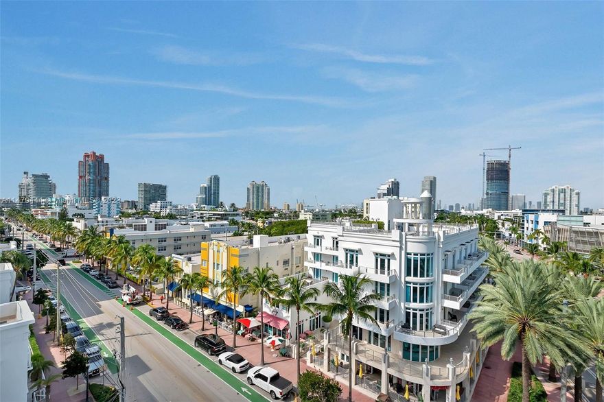 Enjoy the beach lifestyle in this oceanfront building nestled in the heart of South of Fifth neighborhood. This 1/1 remodeled unit features an oversized balcony overlooking Miami Skyline, Downtown Miami and South Beach, 1 assigned parking space, open kitchen, walk in closet, impact windows & doors, low maintenance fee that includes, water, cable, wifi, beach lounge chairs with umbrellas, heated pool and gym. Very conveniently located steps away from Lummus Park, beach, nearby restaurants, and entertainment.