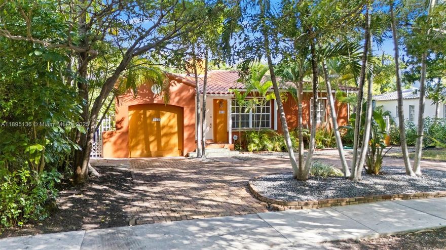 Tucked inside coveted, guard-gated Belle Meade, this home offers timeless charm with endless potential. The delightful 2-bedroom, 1-bath residence also features a den and a one-car garage—making it almost effortless to transform into a 3-bedroom, 2-bath home, instantly elevating both comfort and value. Set on a 7,080 SF lot, the property offers ample room for outdoor living, future expansion, and comes with a driveway for at least three cars. With tree-lined streets and a location just minutes from Miami’s best dining, beaches, and design destinations, Belle Meade delivers a serene yet convenient lifestyle. Whether you’re drawn to its current charm or inspired by its future possibilities, this home is a rare opportunity to secure your place in one of Miami’s most desirable enclaves.