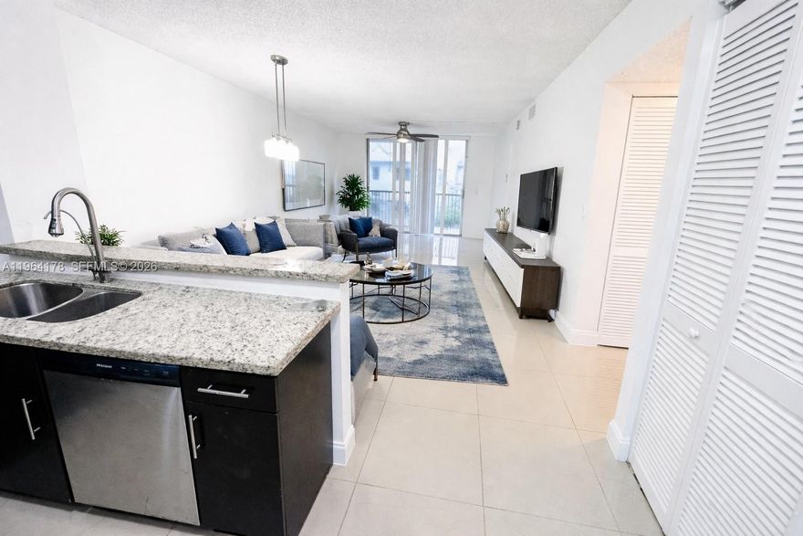 Exceptional 2 bedroom 2 bathroom remodeled Condo. Great location, remodeled floors and kitchen. This beautiful layout is in a prime location, the condo is just a short ride away from local malls, a variety of restaurants, hospitals, Florida's Turnpike, and I75, ensuring convenience and accessibility. Additionally, the complex has many parking spots. Perfect for investors, can rent right away. No age restriction. No rental restrictions. INVESTOR OPPORTUNITY! This building has no financing restrictions and can be purchased with as little as 3% or 5% down. Easy to show on lockbox. See attachment for aplication.